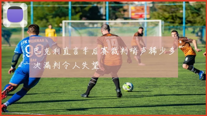 巴克利直言季后赛裁判哨声稀少多次漏判令人失望